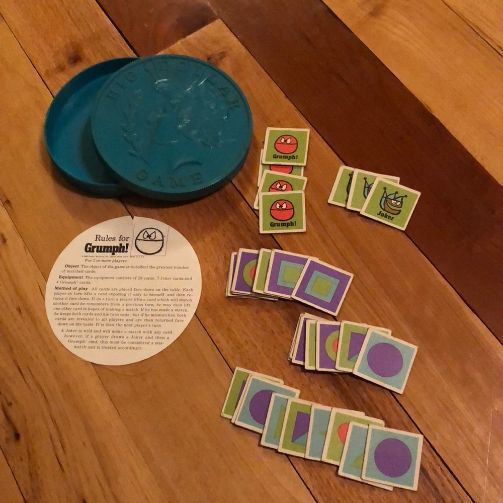 Vintage card game